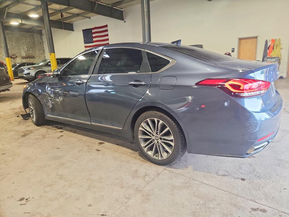 2015 Hyundai VIN KMHGN4JE8FU024576 COPART salvage auction — SIDE, Pa - Cert Of Salvage-W=Flood Veh, sold $30 on 2026-07-27 (photo 2)