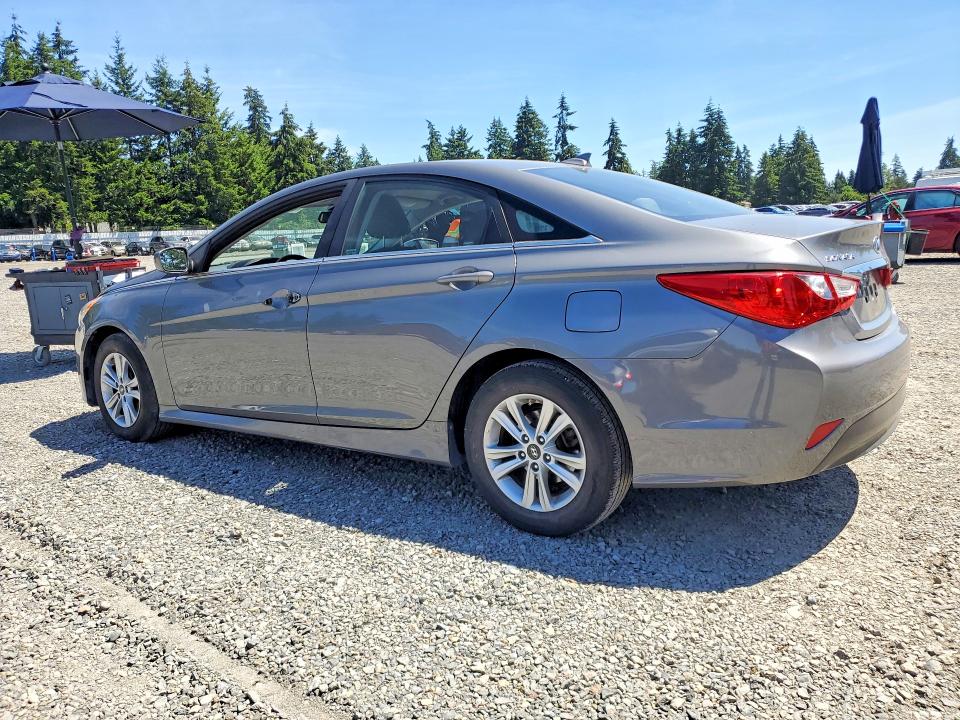 2014 Hyundai VIN 5NPEB4AC6EH862536 COPART salvage auction — VANDALISM, Wa - Bill Of Sale, sold $375 on 2026-07-02 (photo 2)