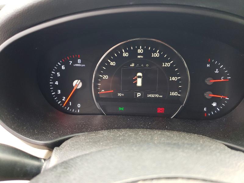 2018 Kia Sorento VIN 5XYPHDA53JG417567 COPART salvage auction — MINOR DENT/SCRATCHES, Ct - Certificate Of Title, sold $2,600 on 2026-07-07 (photo 9)