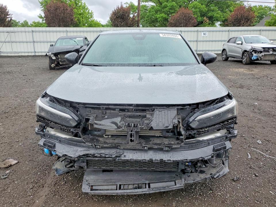 2025 Honda Civic VIN 2HGFE4F85SH335545 COPART salvage auction — FRONT END, Ct - Cert Of Title-Salvage, sold $9,400 on 2026-07-31 (photo 5)