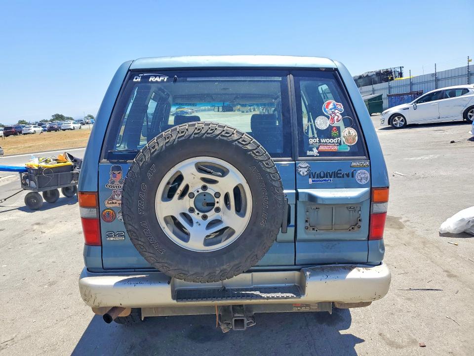 1997 Isuzu Trooper VIN JACDJ58V3V7906748 COPART salvage auction — FRONT END, CA - SALVAGE CERTIFICATE, sold $100 on 2026-07-16 (photo 6)