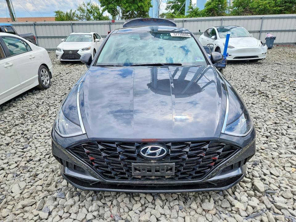 2020 Hyundai VIN 5NPEF4JA0LH002776 COPART salvage auction — REAR END, Nj - Cert Of Title-Salvage, sold $3,350 on 2026-07-29 (photo 5)