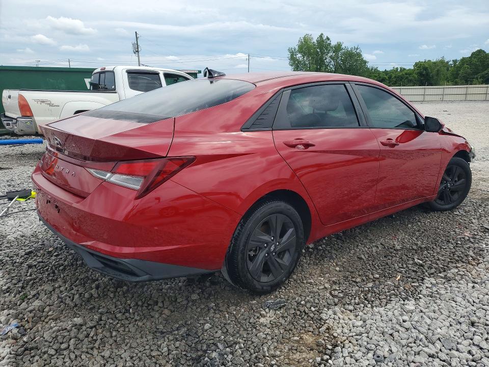 2021 Hyundai Elantra VIN KMHLS4AG8MU211709 COPART salvage auction — FRONT END, Al - Cert Of Title-Salvage Title, sold $250 on 2026-07-28 (photo 3)