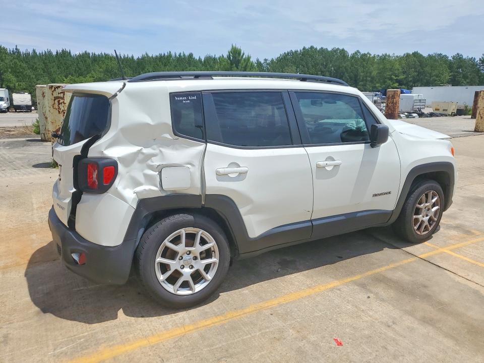 2020 Jeep Renegade VIN ZACNJAAB3LPK95308 COPART salvage auction — FRONT END, SC - CERT OF TITLE-SALVAGE, sold $525 on 2026-07-31 (photo 3)