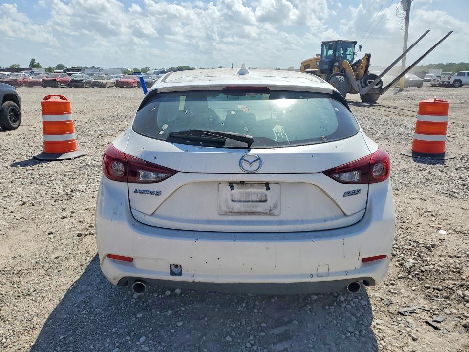 2018 Mazda 3 VIN 3MZBN1L34JM164840 COPART salvage auction — FRONT END, Ca - Certificate Of Title, sold $1,700 on 2026-07-09 (photo 6)