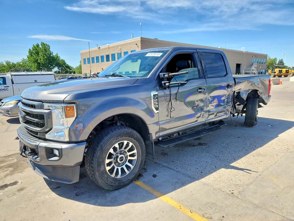 2022 Ford VIN 1FT7W2BN5NED33239 COPART salvage auction — SIDE, CO - PUBLIC - SALVAGE TITLE, sold $15,000 on 2026-07-21 (photo 1)