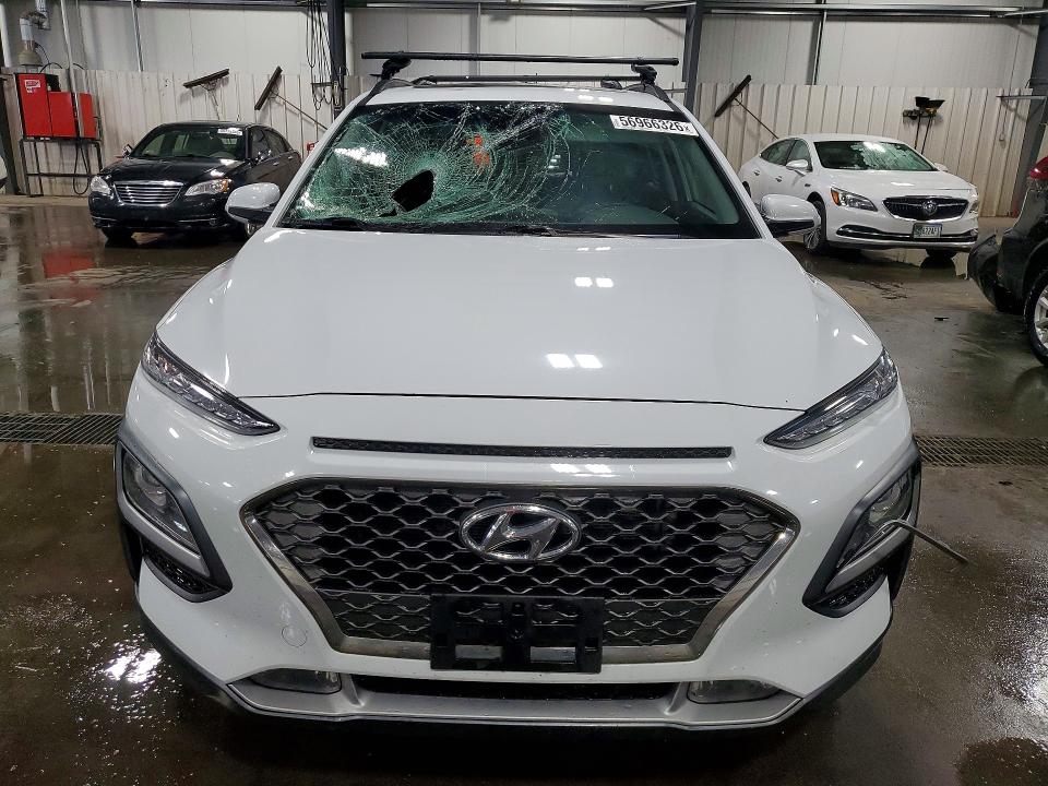 2020 Hyundai Kona VIN KM8K3CA53LU396316 COPART salvage auction — REAR END, Mn - Cert Of Title-Salvage, sold $300 on 2026-07-28 (photo 5)