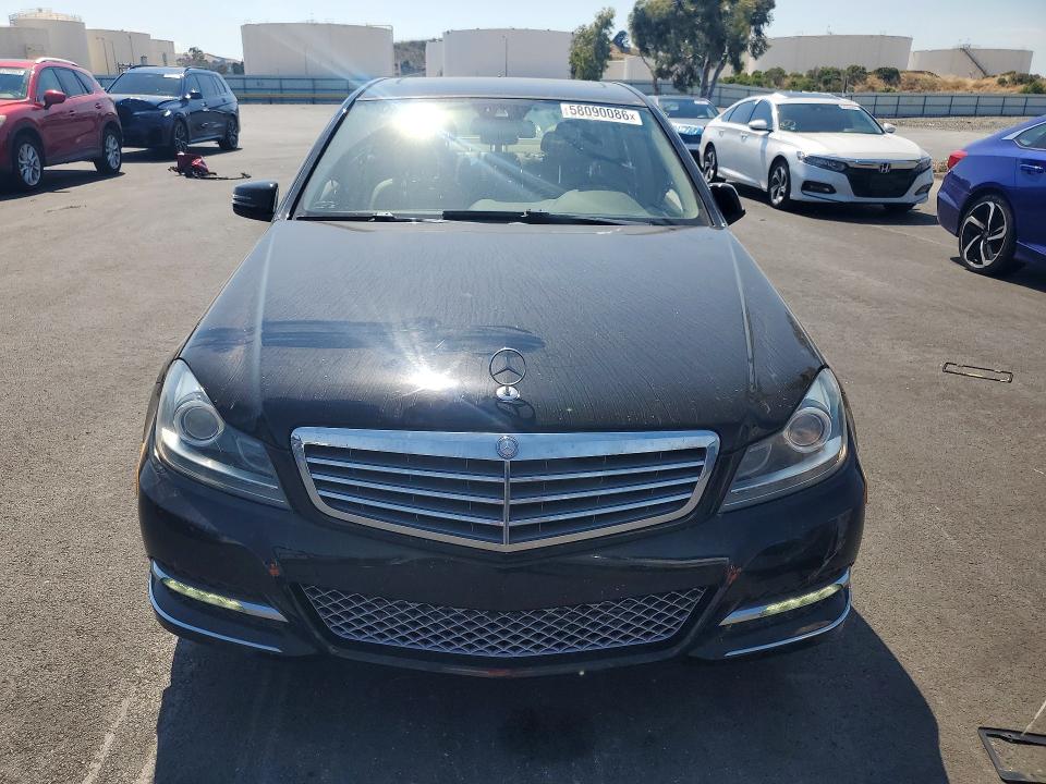 2014 Mercedes-benz VIN WDDGF4HB4EG158968 COPART salvage auction — SIDE, Ca - Salvage Certificate, sold $1,750 on 2026-07-15 (photo 5)