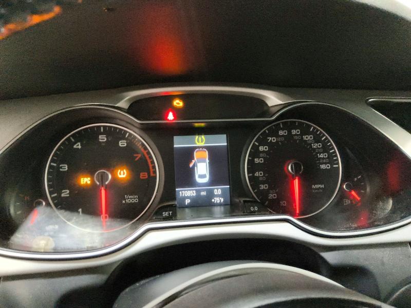 2016 Audi A4 VIN WAUFFAFL2GN007185 COPART salvage auction — MECHANICAL, Tn - Certificate Of Title, sold $375 on 2026-07-28 (photo 9)