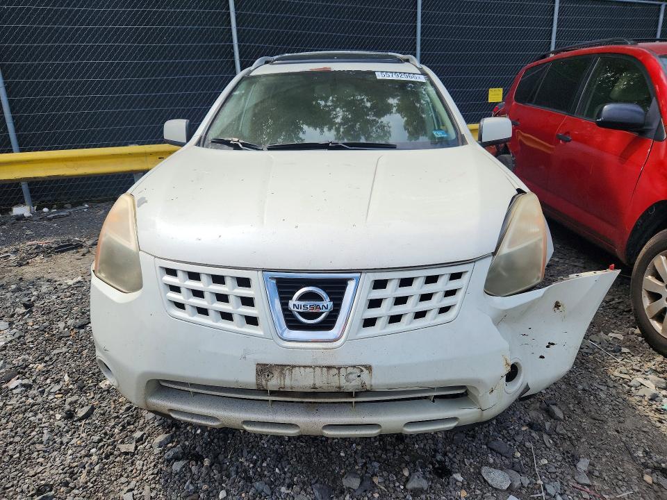 2009 Nissan Rogue VIN JN8AS58V89W439134 COPART salvage auction — FRONT END, Md - Cert Of Salvage > 75% Damage, sold $325 on 2026-07-10 (photo 5)