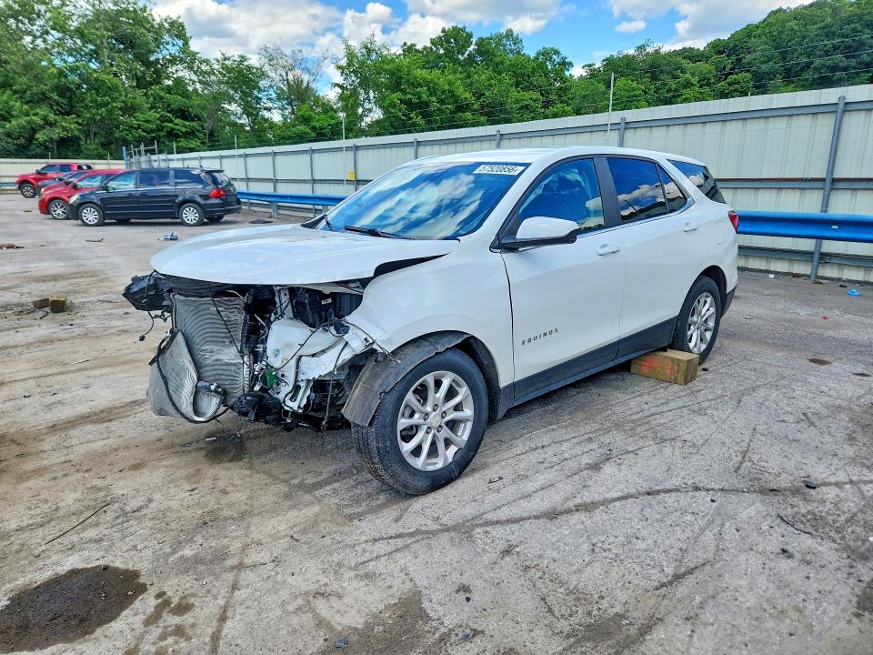 2021 Chevrolet Equinox VIN 3GNAXUEV6MS152432 COPART salvage auction — FRONT END, Pa - Certificate Of Salvage, sold $1,550 on 2026-07-02 (photo 1)