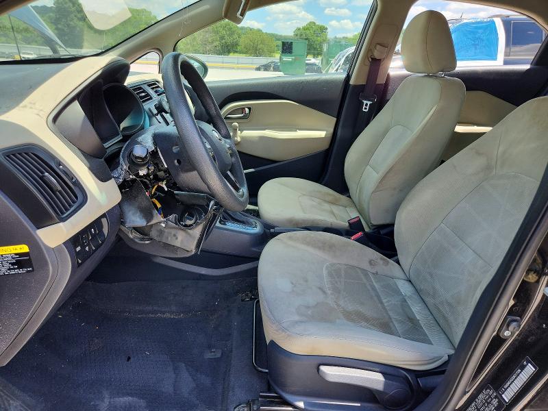 2013 Kia Rio VIN KNADM5A32D6307066 COPART salvage auction — VANDALISM, Tn - Salvage Certificate, sold $575 on 2026-07-27 (photo 7)