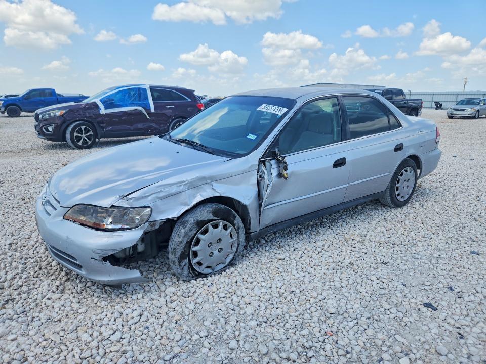 2001 Honda Accord VIN JHMCG56421C011256 COPART salvage auction — FRONT END, TX - SALVAGE VEHICLE TITLE (P), sold $70 on 2026-07-16 (photo 1)