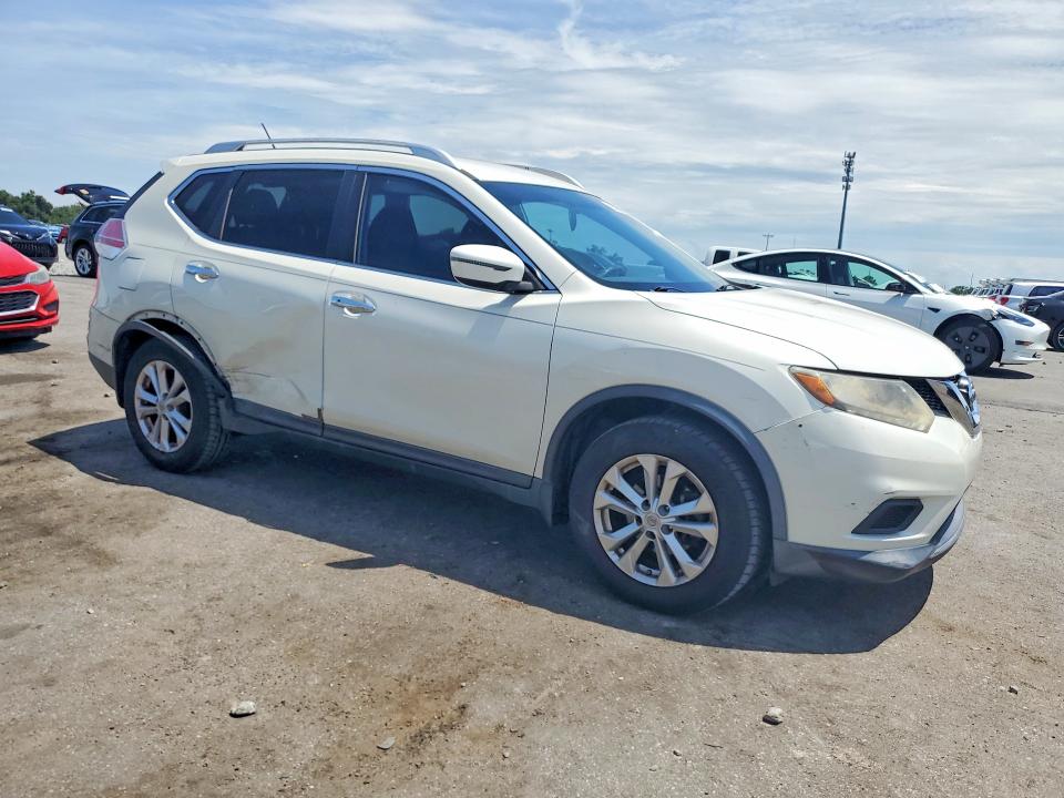 2016 Nissan VIN KNMAT2MT2GP604663 COPART salvage auction — SIDE, FL - CERT OF TITLE SLVG REBUILDABLE, sold $1,500 on 2026-07-15 (photo 4)