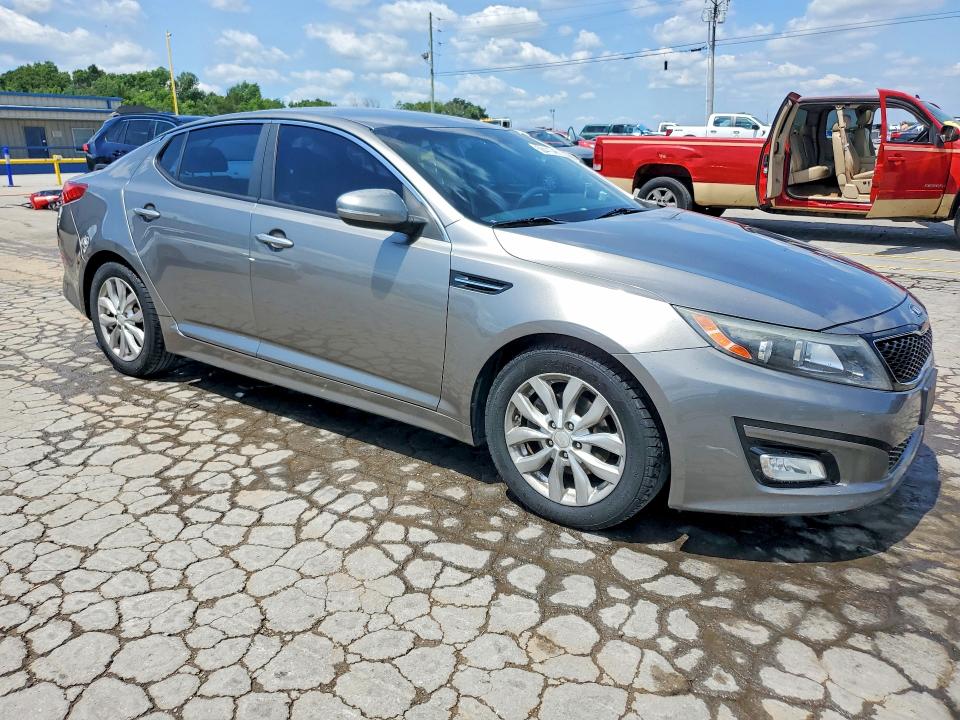 2014 Kia VIN 5XXGM4A71EG349289 COPART salvage auction — VANDALISM, Tn - Salvage Certificate, sold $825 on 2026-07-20 (photo 4)