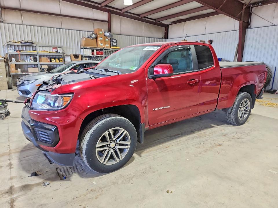 2021 Chevrolet VIN 1GCHSBENXM1237575 COPART salvage auction — FRONT END, PA - CERTIFICATE OF SALVAGE, sold $2,700 on 2026-07-02 (photo 1)