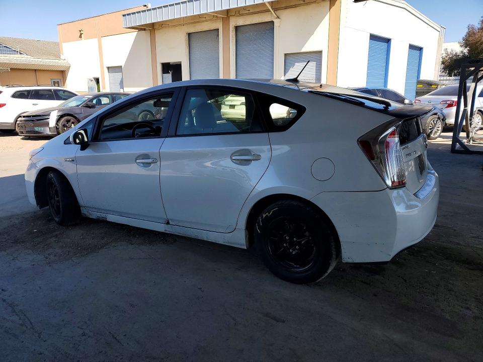 2012 Toyota VIN JTDKN3DU3C5411943 COPART salvage auction — VANDALISM, Ca - Salvage Certificate, sold $3,050 on 2026-07-14 (photo 2)