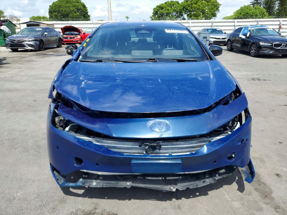 2023 Toyota Prius VIN JTDACACU6P3008645 COPART salvage auction — SIDE, Az - Certificate Of Title (P), sold $7,400 on 2026-07-08 (photo 5)