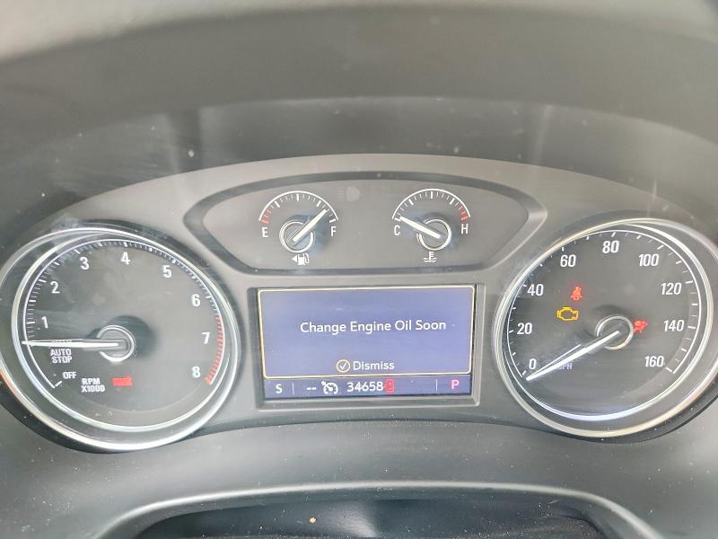 2021 Buick Enclave VIN 5GAEVBKW3MJ160962 COPART salvage auction — FRONT END, CO - PUBLIC - SALVAGE TITLE, sold $7,000 on 2026-07-29 (photo 9)