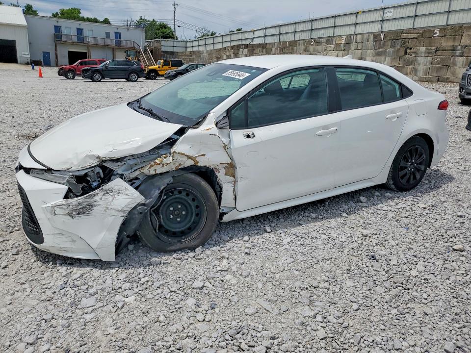 2022 Toyota Corolla VIN 5YFEPMAE1NP298588 COPART salvage auction — FRONT END, Ky - Cert Of Title-Salvage, sold $3,850 on 2026-07-31 (photo 1)