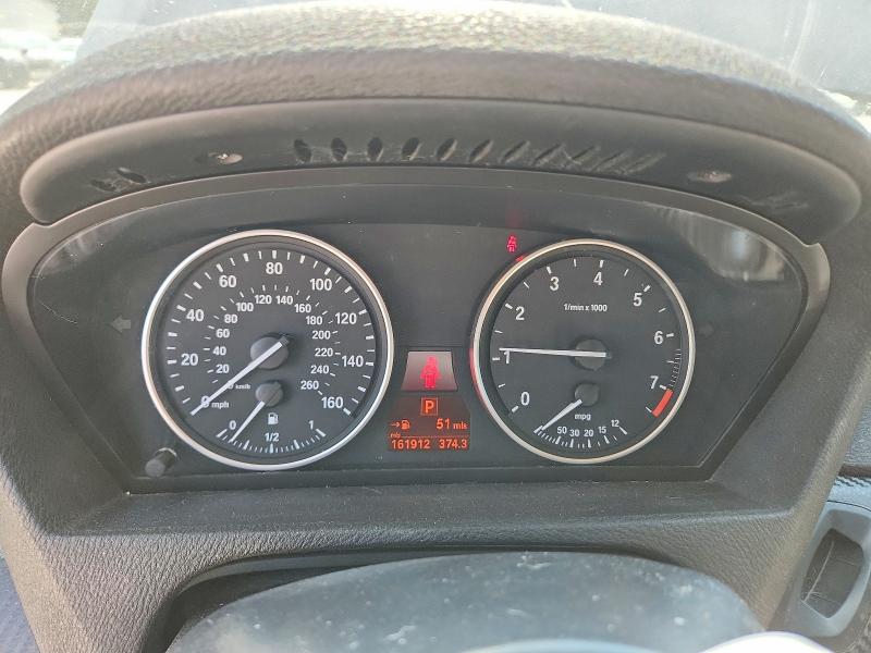 2012 BMW X5 VIN 5UXZV4C58CL759763 COPART salvage auction — HAIL, Mo - Salvage Certificate Of Title, sold $750 on 2026-07-13 (photo 9)