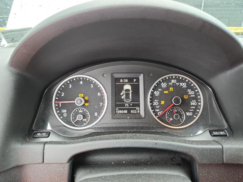 2017 Volkswagen Tiguan VIN WVGBV7AX3HK013528 COPART salvage auction — REAR END, Md - Cert Of Salvage > 75% Damage, sold $1,600 on 2026-07-28 (photo 9)