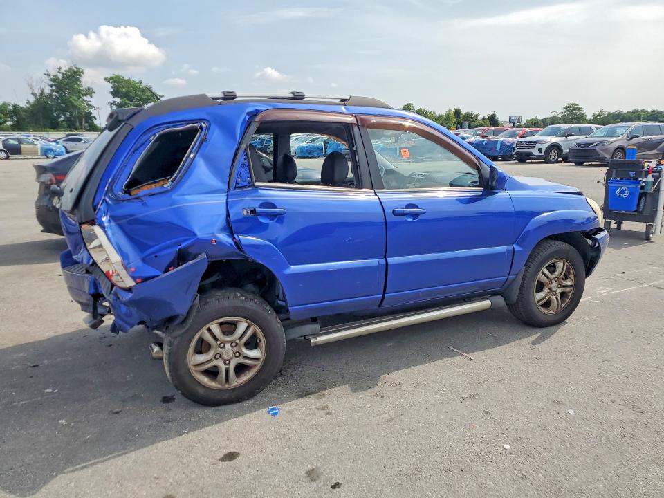 2008 Kia Sportage VIN KNDJF723787527233 COPART salvage auction — ALL OVER, FL - CERTIFICATE OF DESTRUCTION, sold $375 on 2026-07-28 (photo 3)