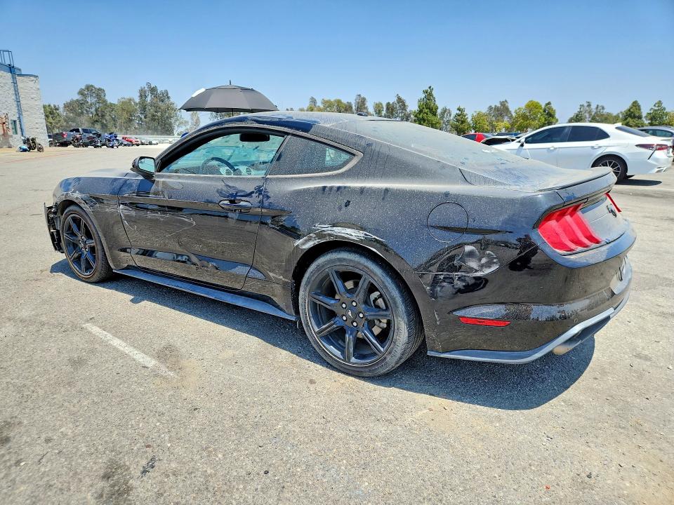 2018 Ford Mustang VIN 1FA6P8TH1J5105016 COPART salvage auction — SIDE, Ca - Salvage Certificate, sold $7,300 on 2026-07-02 (photo 2)