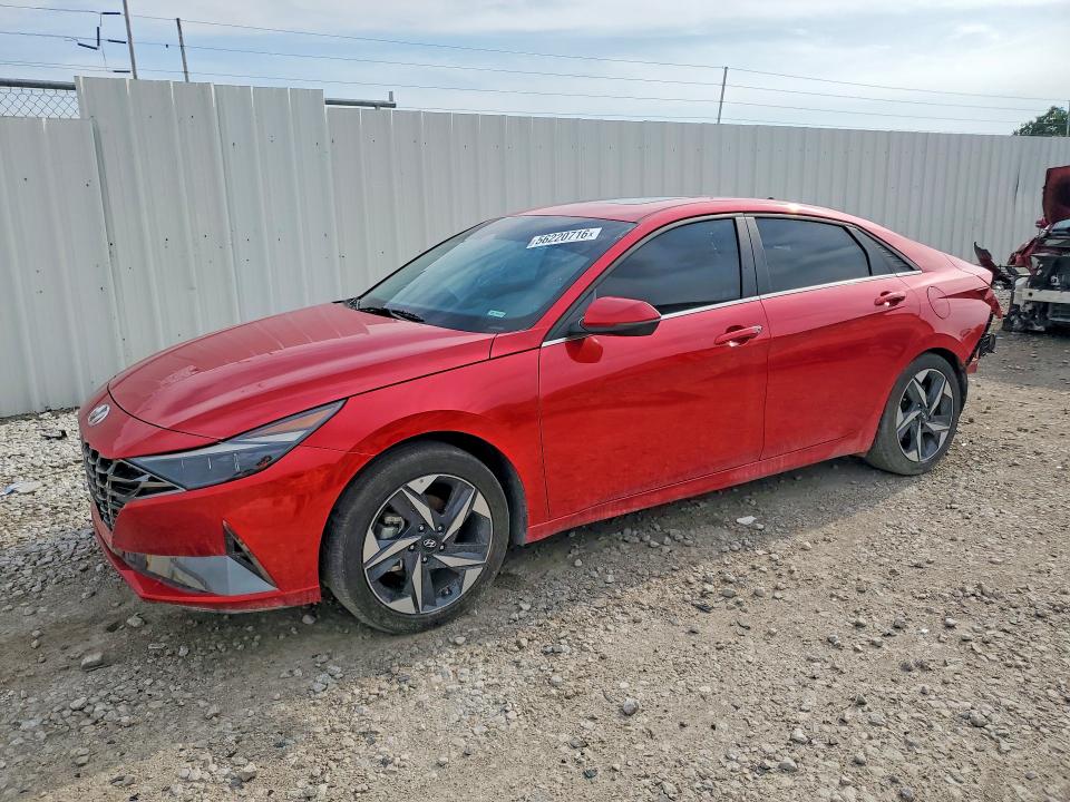 2023 Hyundai VIN 5NPLP4AG3PH119315 COPART salvage auction — REAR END, Oh - Certificate Of Title, sold $10,100 on 2026-07-28 (photo 1)