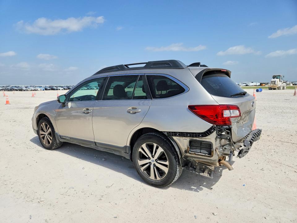 2018 Subaru Outback VIN 4S4BSANC8J3287742 COPART salvage auction — REAR END, Tx - Salvage Vehicle Title, sold $5,000 on 2026-07-09 (photo 2)