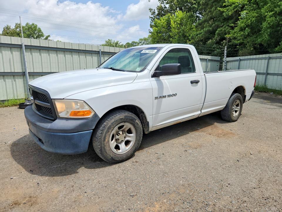 2012 Dodge Ram 1500 VIN 3C6JD6DP6CG273146 COPART salvage auction — ALL OVER, AR - CERTIFICATE OF TITLE, sold $1,250 on 2026-07-09 (photo 1)
