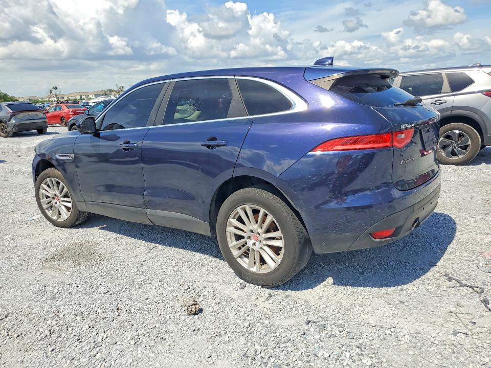 2018 Jaguar F-pace VIN SADCK2FX0JA266724 COPART salvage auction — MINOR DENT/SCRATCHES, Fl - Certificate Of Title (P), sold $5,800 on 2026-07-09 (photo 2)