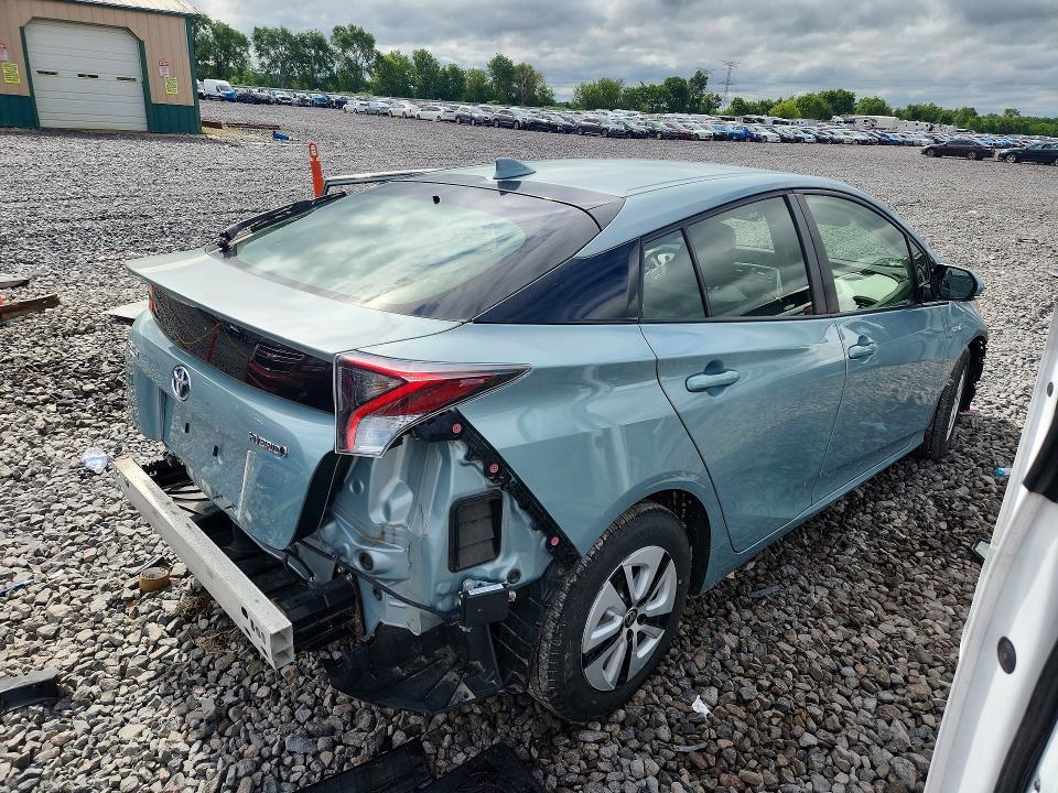 2018 Toyota Prius VIN JTDKBRFU1J3591540 COPART salvage auction — SIDE, Il - Salvage Certificate, sold $2,100 on 2026-07-27 (photo 3)