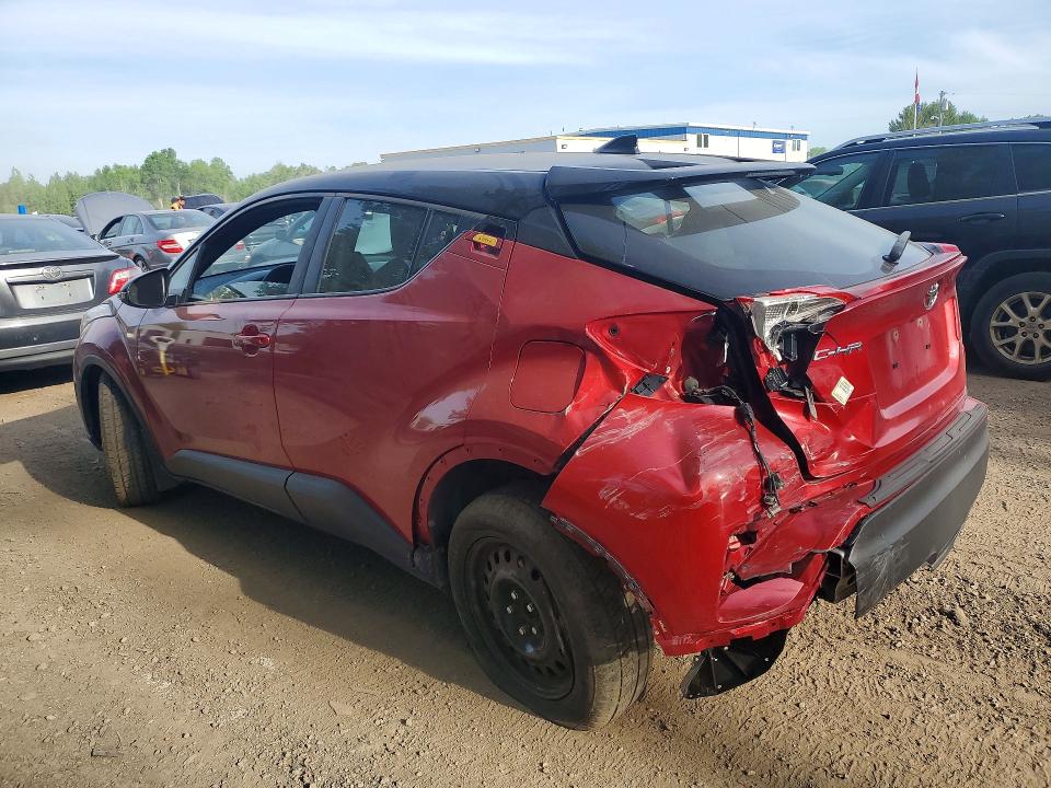 2020 Toyota C-hr VIN JTNKHMBX7L1079003 COPART salvage auction — REAR END, ON - PERMIT SALVAGE, sold $4,500 on 2026-07-14 (photo 2)