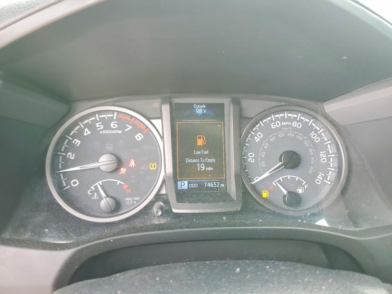 2022 Toyota Tacoma VIN 3TMCZ5AN8NM494154 COPART salvage auction — REAR END, Tx - Salvage Vehicle Title, sold $14,100 on 2026-07-30 (photo 9)
