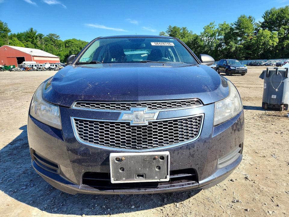 2014 Chevrolet Cruze VIN 1G1PA5SG3E7291622 COPART salvage auction — REAR END, Ma - Cert Of Title-Parts Only Salva, sold $250 on 2026-07-20 (photo 5)
