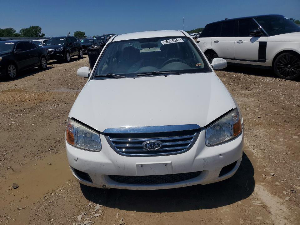 2009 Kia Spectra VIN KNAFE221395630931 COPART salvage auction — REAR END, MO - SALVAGE CERTIFICATE OF TITLE, sold $425 on 2026-07-02 (photo 5)