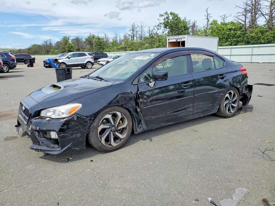 2017 Subaru Wrx VIN JF1VA1B66H9837052 COPART salvage auction — FRONT END, Ny - Mv-907A Salvage Certificate, sold $1,950 on 2026-07-13 (photo 1)