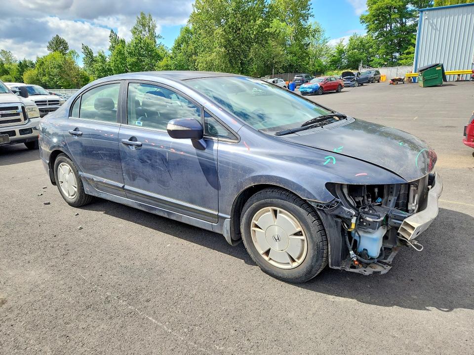 2008 Honda Civic VIN JHMFA36238S028973 COPART salvage auction — FRONT END, Or - Salvage Title Certificate, sold $700 on 2026-07-20 (photo 4)