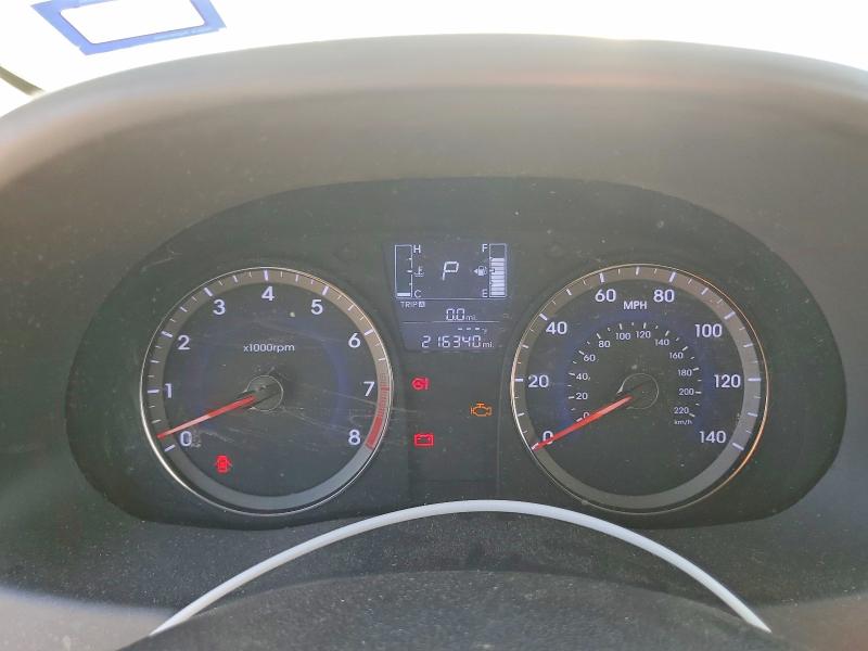 2016 Hyundai Accent VIN KMHCT4AE5GU990664 COPART salvage auction — FRONT END, Mt - Certificate Of Title, sold $350 on 2026-07-10 (photo 9)