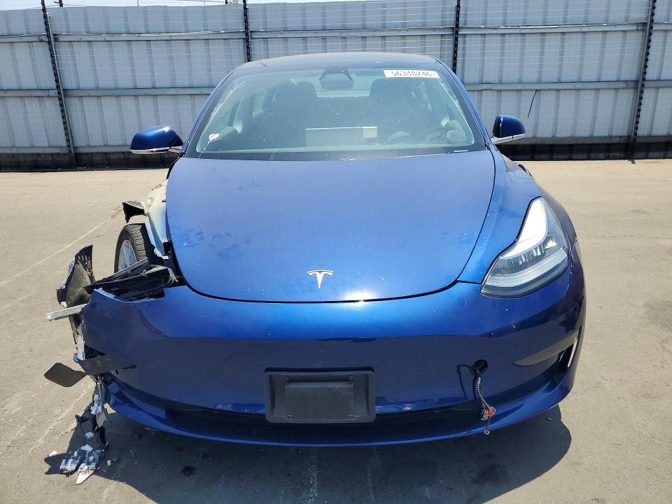 2020 Tesla VIN 5YJ3E1EA2LF633935 COPART salvage auction — FRONT END, Ca - Salvage Certificate, sold $5,200 on 2026-07-08 (photo 5)