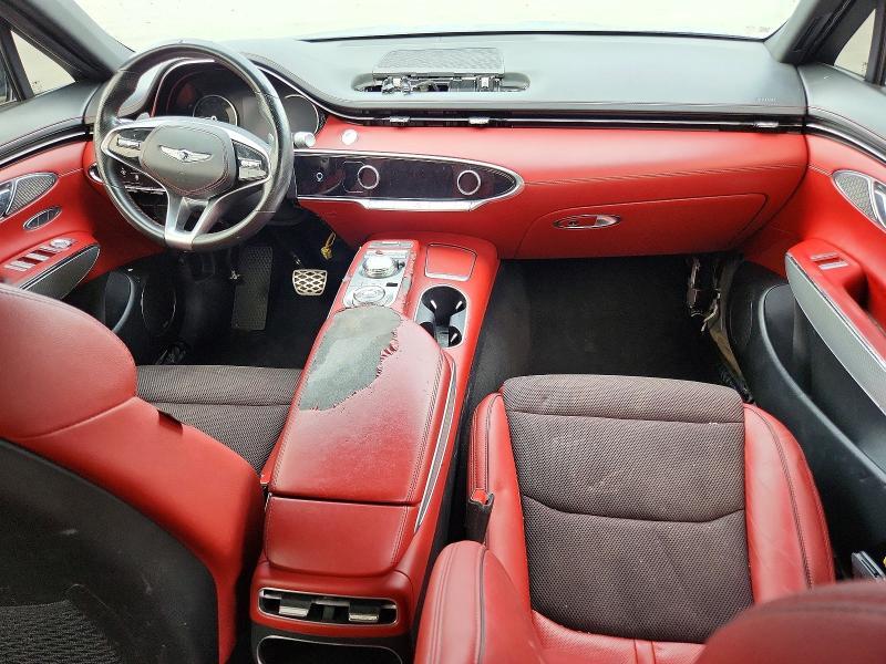 2022 Genesis Gv70 VIN KMUMADTB2NU036689 COPART salvage auction — FRONT END, FL - CERTIFICATE OF TITLE, sold $10,300 on 2026-07-28 (photo 8)