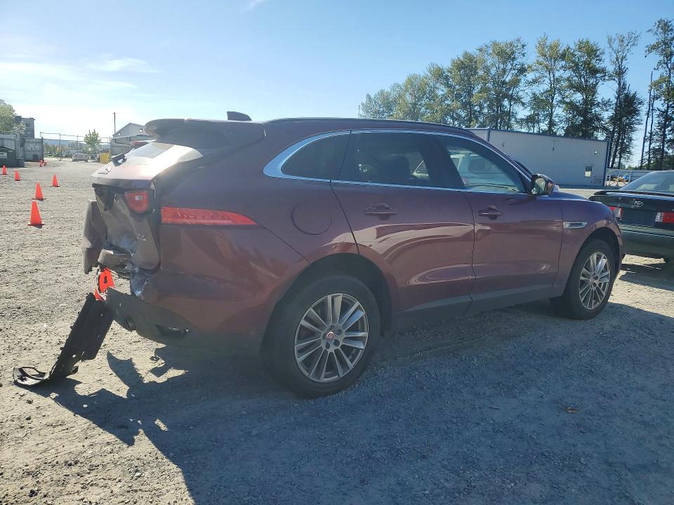 2017 Jaguar F-pace VIN SADCK2BV8HA883609 COPART salvage auction — REAR END, Wa - Bill Of Sale, sold $2,750 on 2026-07-27 (photo 3)