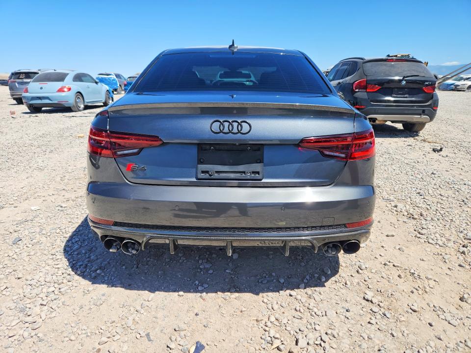 2018 Audi Rs4 VIN WAUB4AF40JA161843 COPART salvage auction — FRONT END, Ut - Salvage Certificate, sold $7,600 on 2026-07-31 (photo 6)