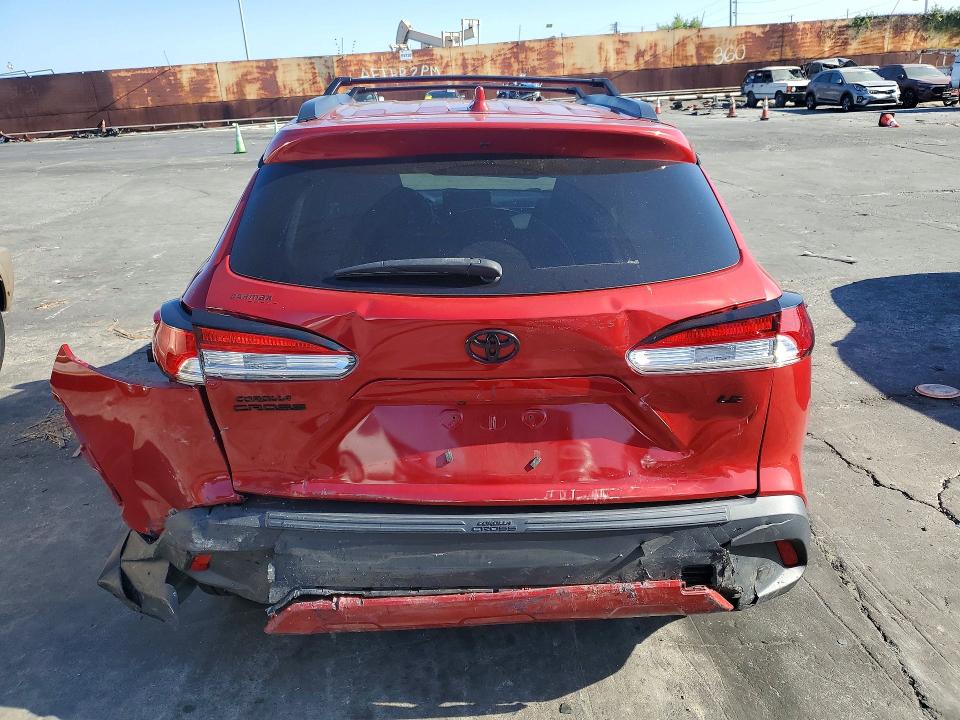 2022 Toyota VIN 7MUCAAAG0NV002871 COPART salvage auction — REAR END, Ca - Salvage Certificate, sold $8,200 on 2026-07-31 (photo 6)