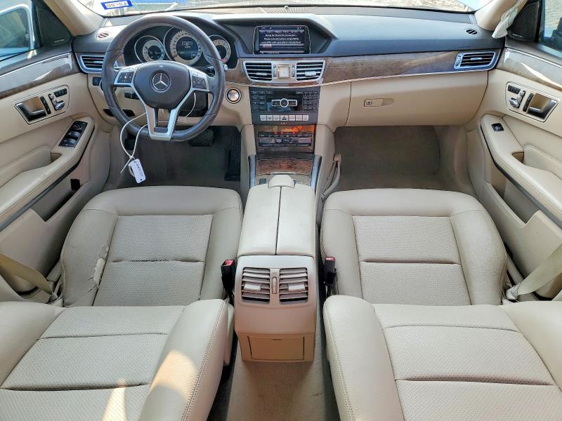 2014 Mercedes-benz E-klasse VIN WDDHF5KB0EA980804 COPART salvage auction — SIDE, TX - SALVAGE VEHICLE TITLE (P), sold $3,150 on 2026-07-17 (photo 8)