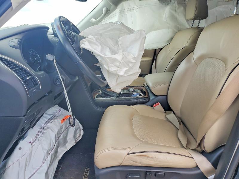 2021 Nissan Armada VIN JN8AY2BC1M9146977 COPART salvage auction — FRONT END, Al - Cert Of Title-Salvage Title, sold $11,700 on 2026-07-16 (photo 7)