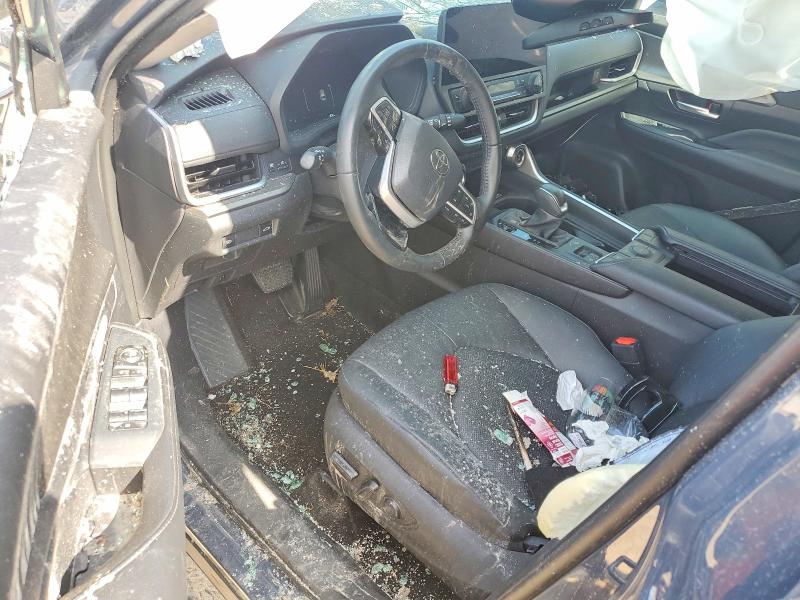 2025 Toyota Highlander VIN 5TDAAAA57SS026080 COPART salvage auction — ROLLOVER, Sc - Non-Reb & Rem Salvage Title, sold $10,600 on 2026-07-15 (photo 8)