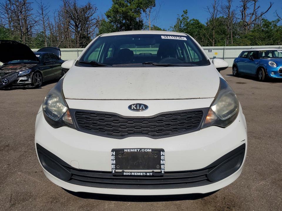 2015 Kia Rio VIN KNADM4A32F6443193 COPART salvage auction — FRONT END, NY - CERTIFICATE OF TITLE, sold $925 on 2026-07-27 (photo 5)