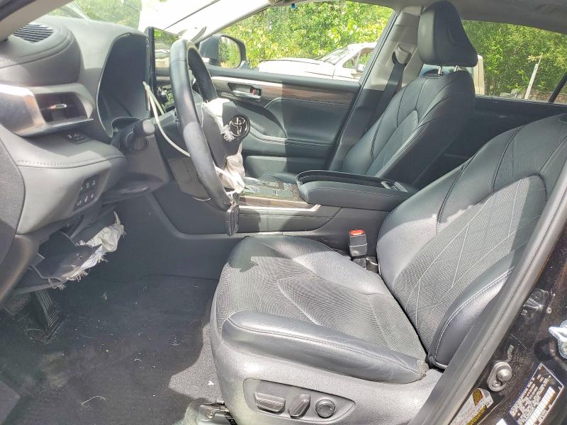 2021 Toyota VIN 5TDEBRCH3MS050741 COPART salvage auction — FRONT END, Or - Salvage Title Certificate, sold $18,700 on 2026-07-22 (photo 7)